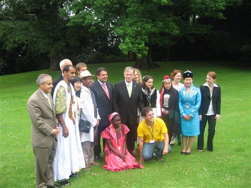 Reception hosted by Horst Köhler, President of the Federal Government of Germany Secretariat of the Convention on Biological Diversity