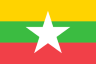 Country flag of Myanmar