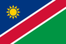 Country flag of Namibia