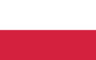 Country flag of Poland