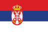 Country flag of Serbia