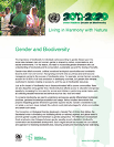 Gender and Biodiversity